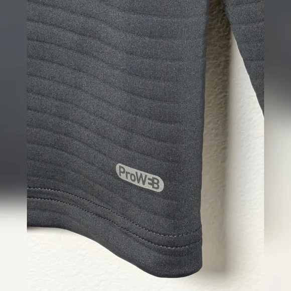 Spyder New Men's Full Zip Hoodie Sweater Gray Size M Pockets Stretchy Activewear - Picture 8 of 12